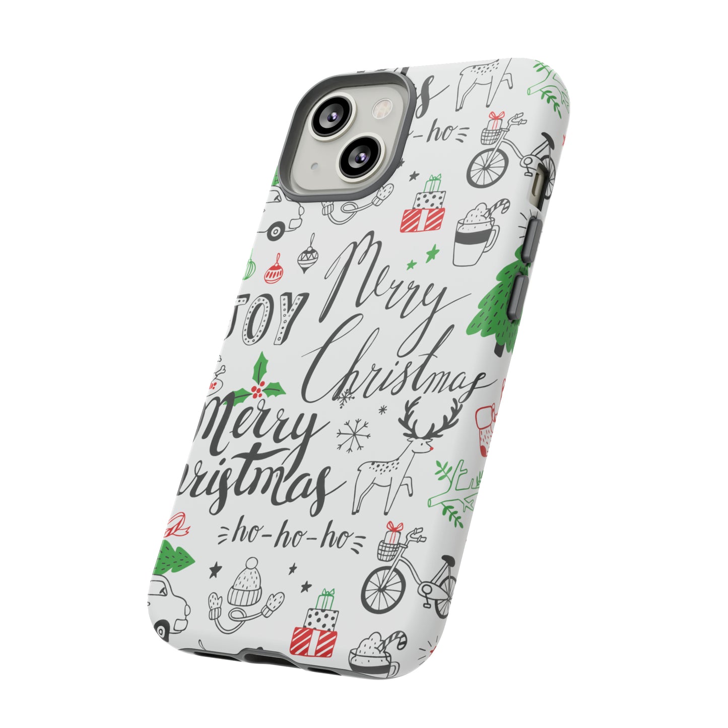 Merry Christmas Protective Phone Case for Iphone, Samsung and Google Phones