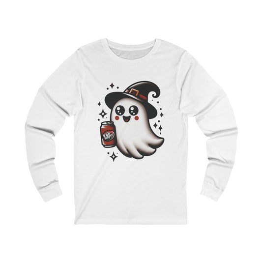 Boo-Jee Ghost Unisex Jersey Long Sleeve Tee