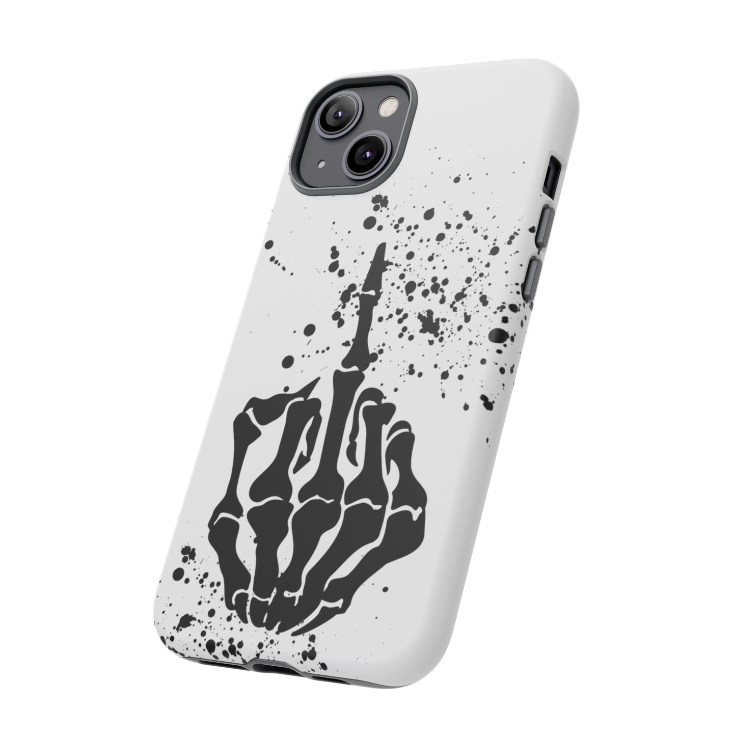 Skeleton, Finger Protective Case for Iphone, a Google and Samsung phones