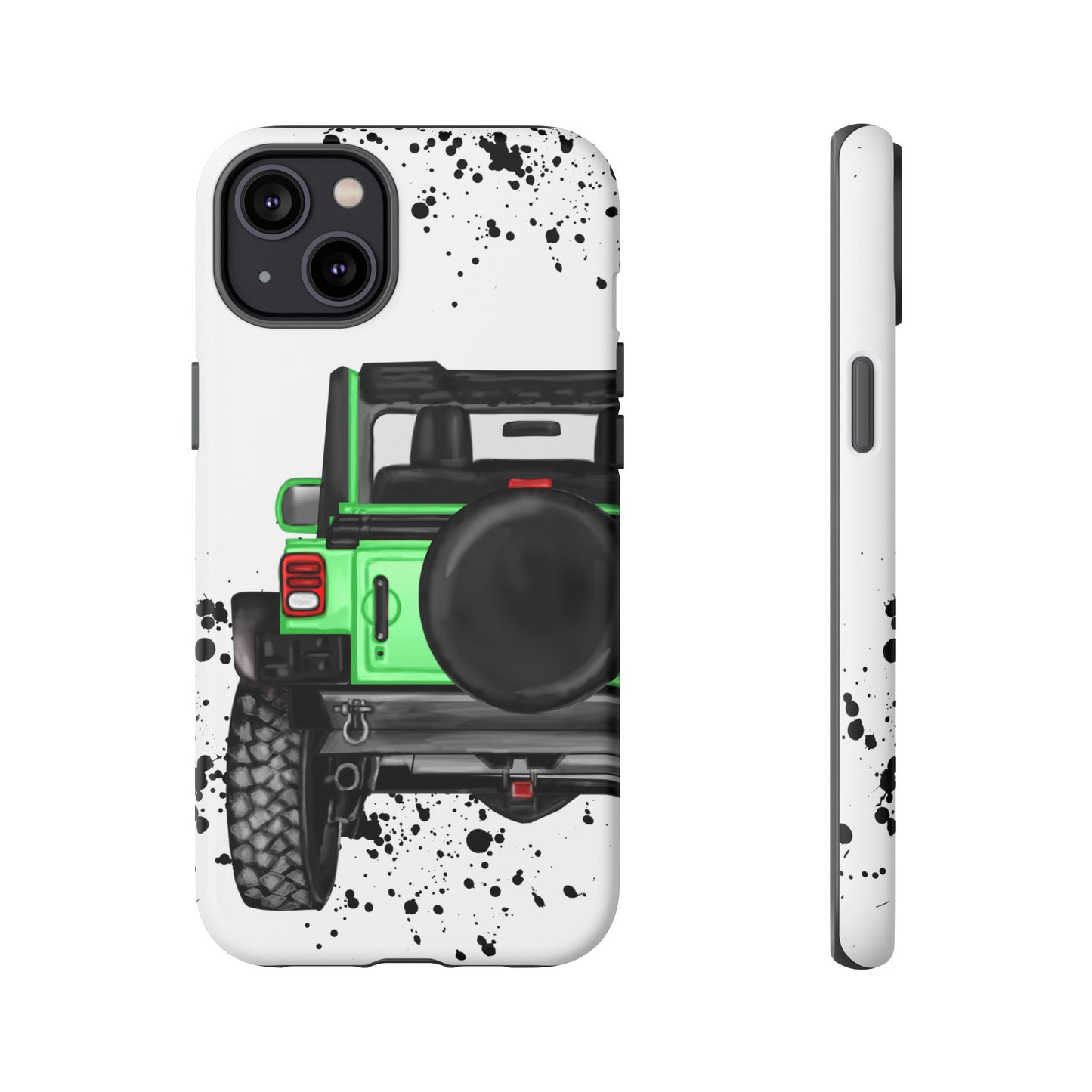 Off Road Life Green Protective Case for Iphone, Google and Samsung