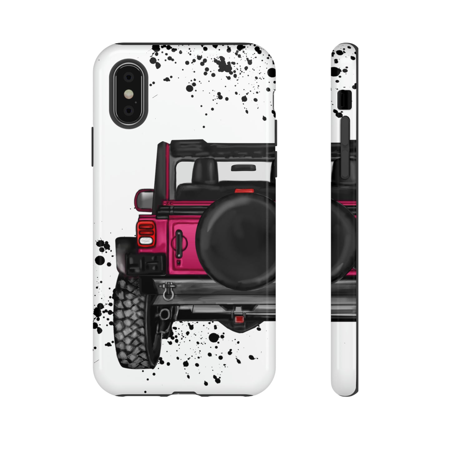 Off Road Life Dark Pink Protective Case for Iphone, Google and Samsung