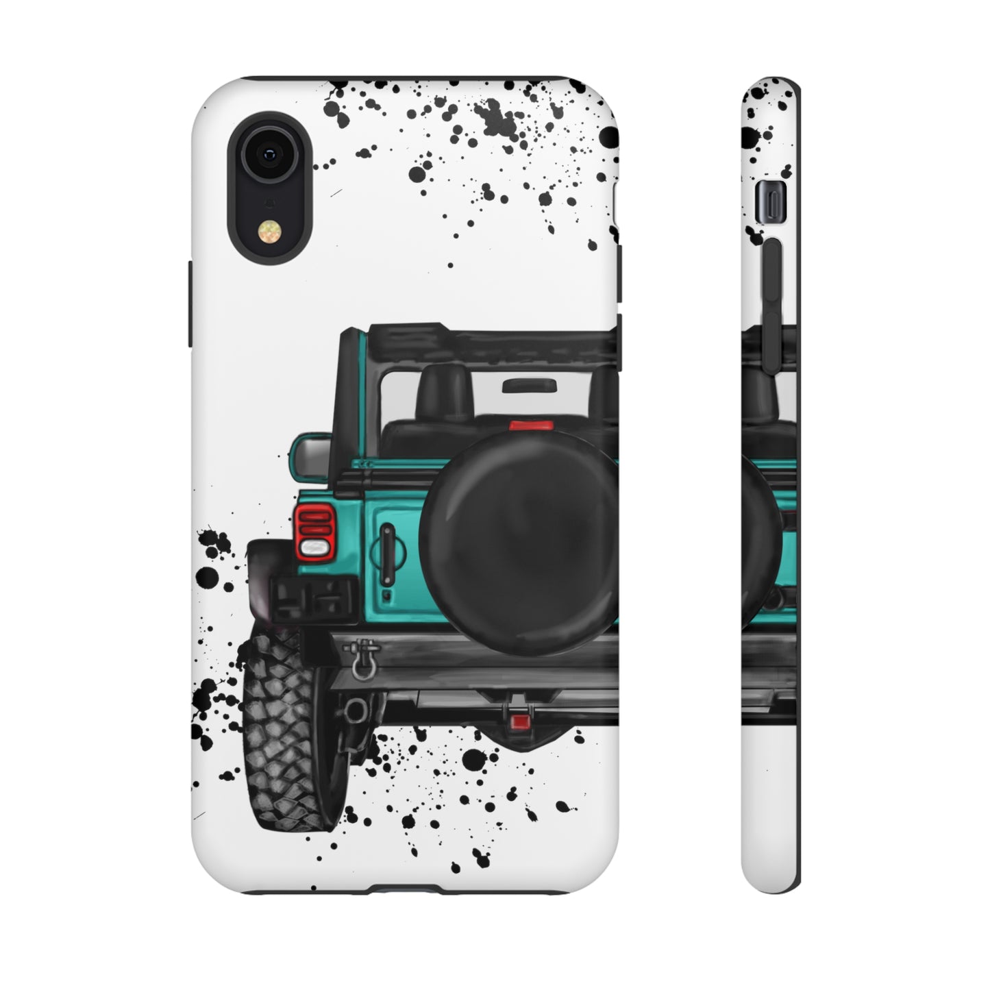 Off Road Life Turquoise Protective Case for Iphone, Google and Samsung