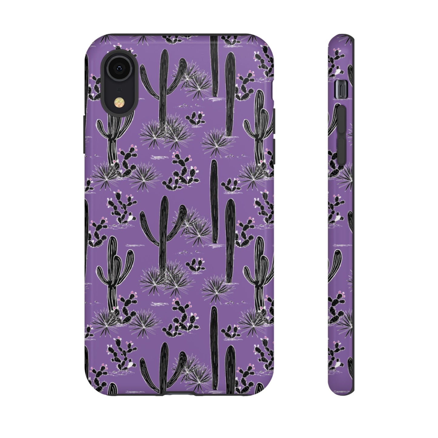 Purple Cactus Love Phone Case