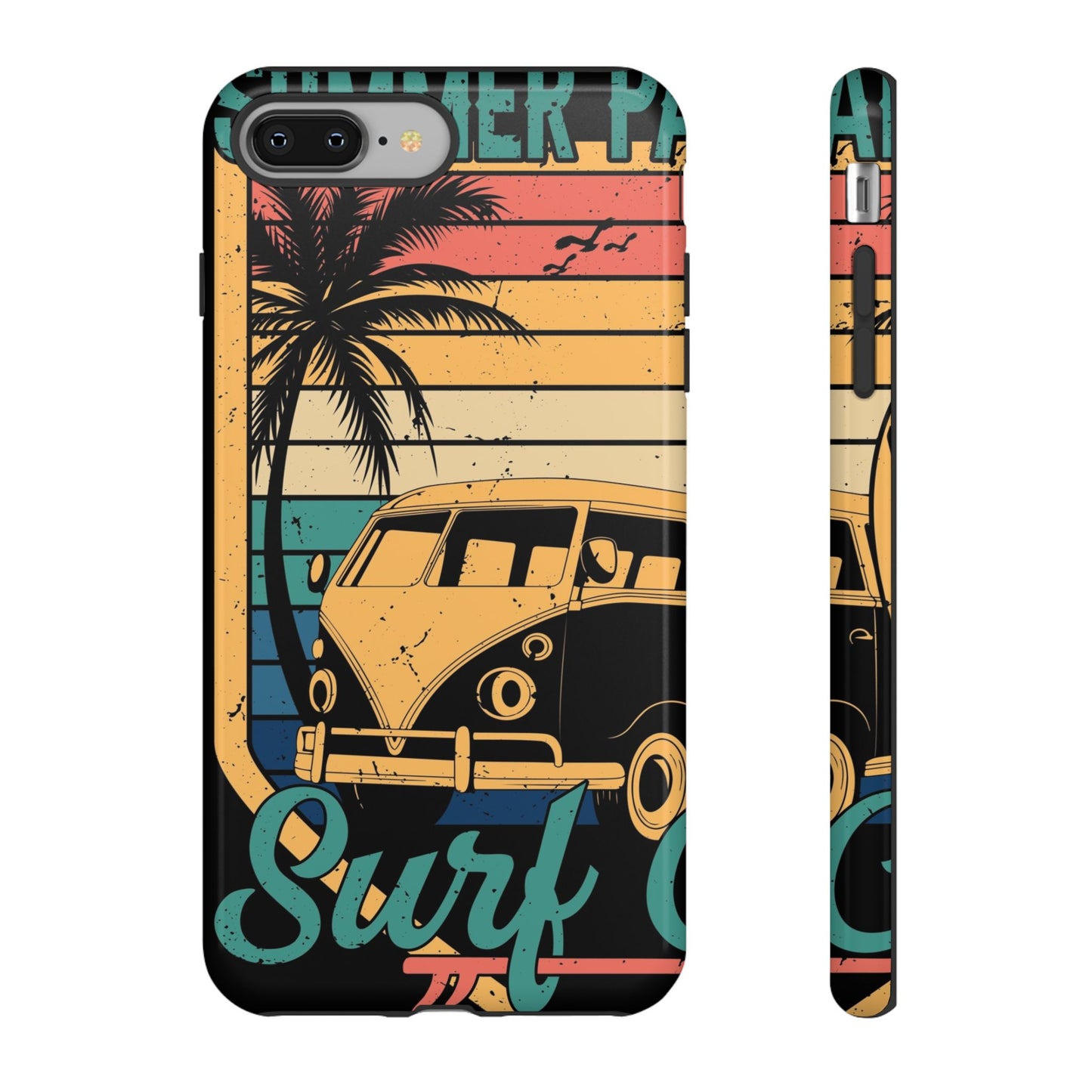 Retro Van Surf Summer Protective Phone Case