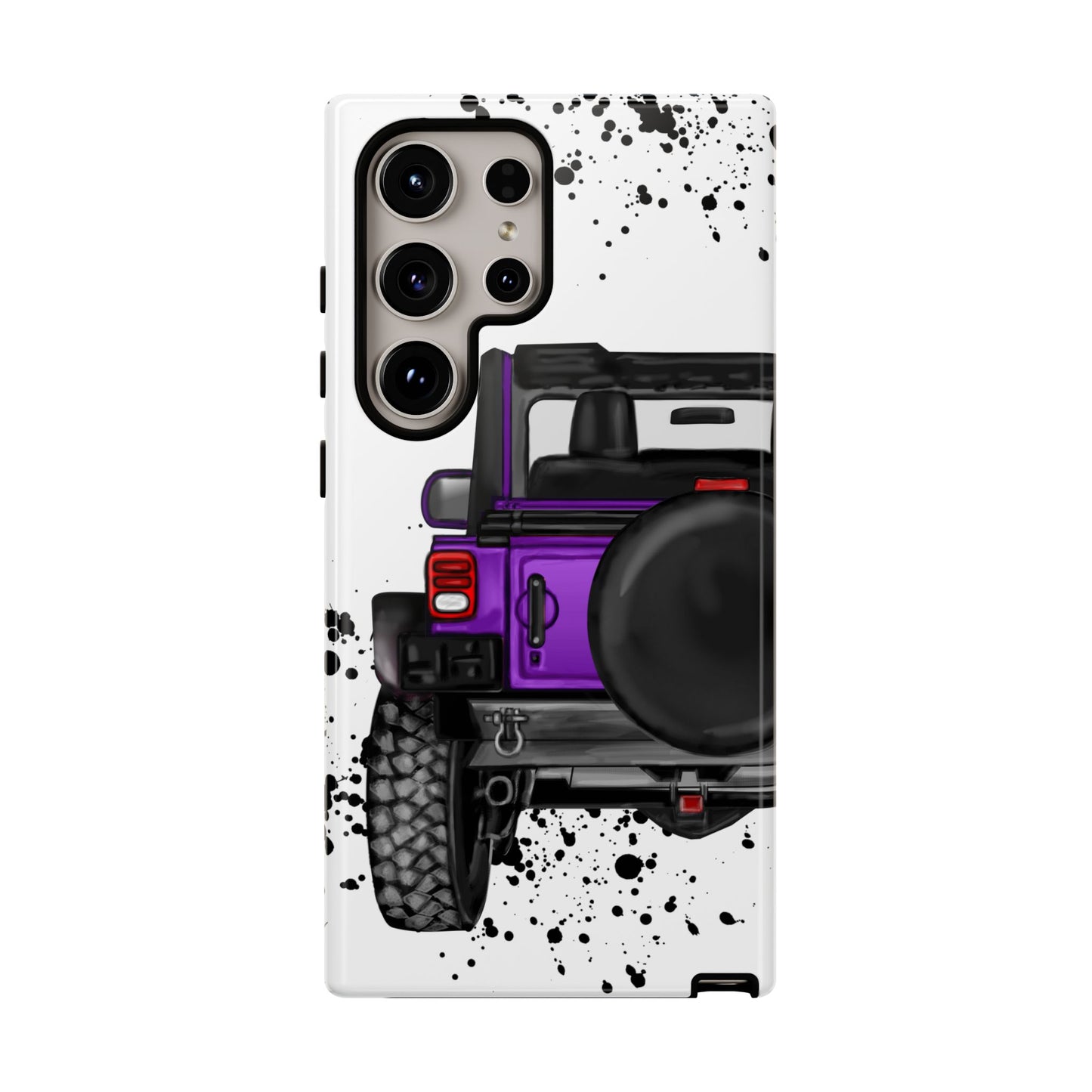 Off Road Life Purple Protective Case for Iphone, Google and Samsung