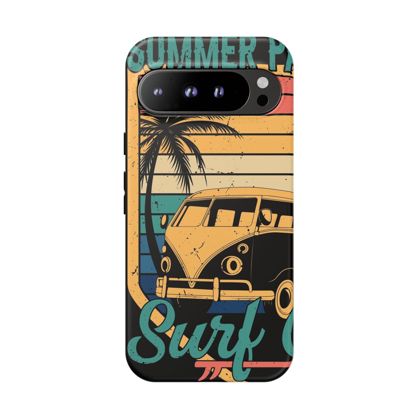 Retro Van Surf Summer Protective Phone Case