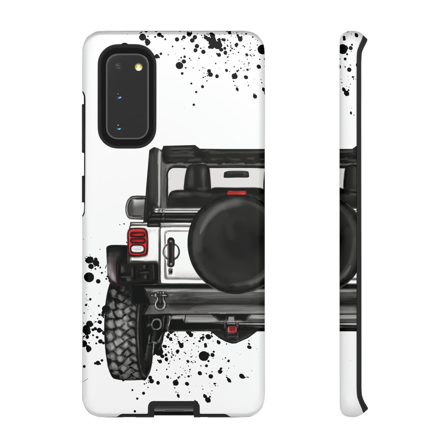 Off Road Life White Protective Case for Iphone, Google and Samsung