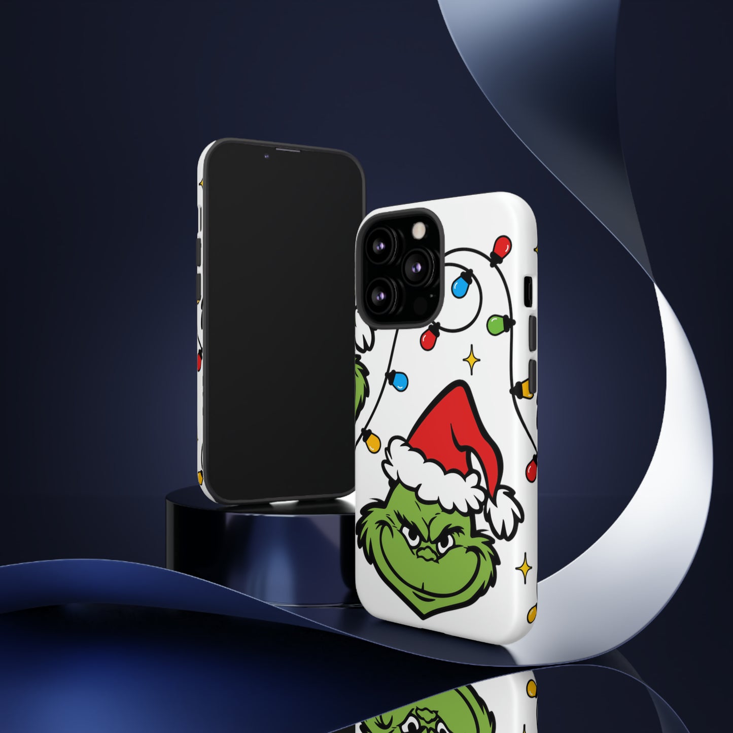 Grinchmas Lights Protective Case for IPhone, Samsung and Google Phones