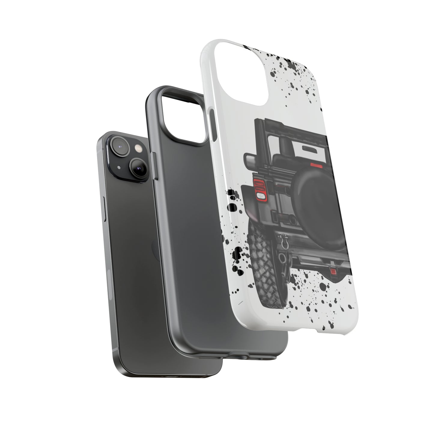 Off Road Life Charcoal Grey Protective Case for Iphone, Google and Samsung