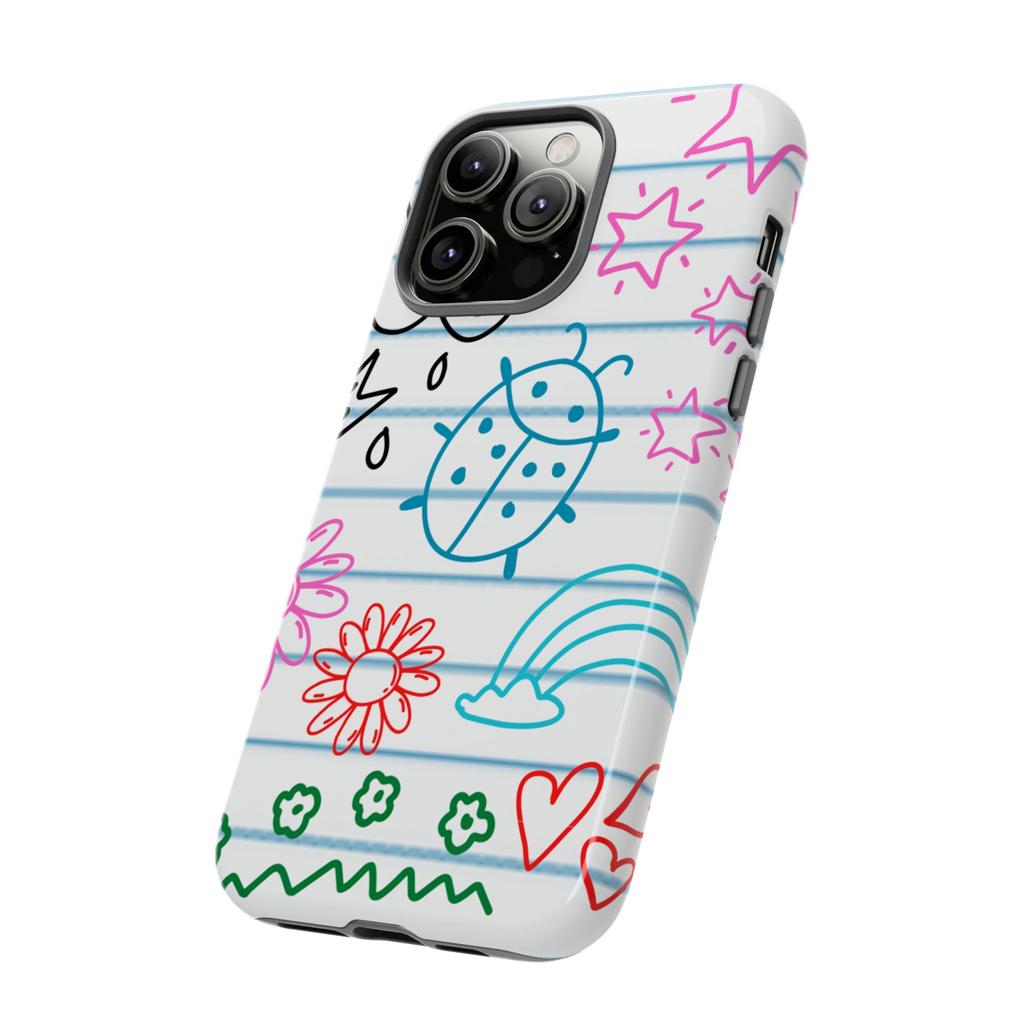 Kid Doodles Protective Phone Case for IPhone, Google and Samsung phones