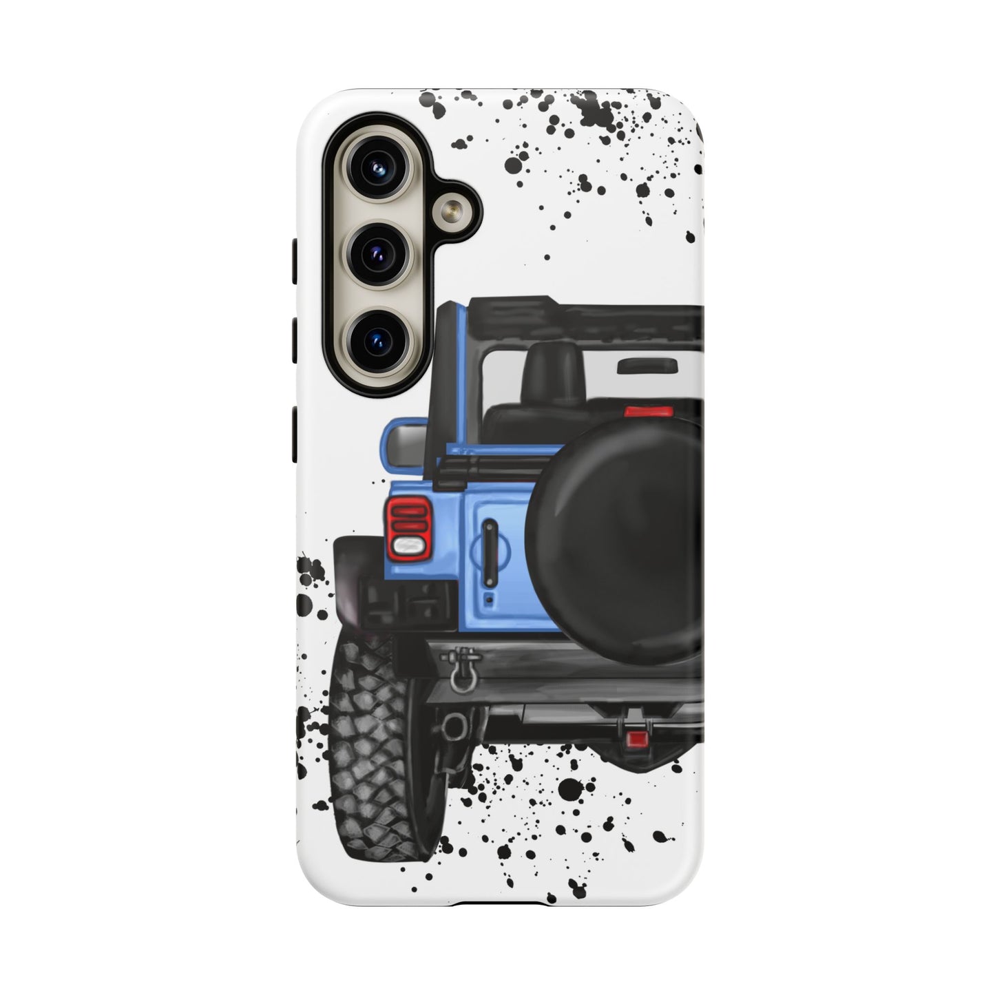 Off Road Life Light Blue Protective Case for Iphone, Google and Samsung