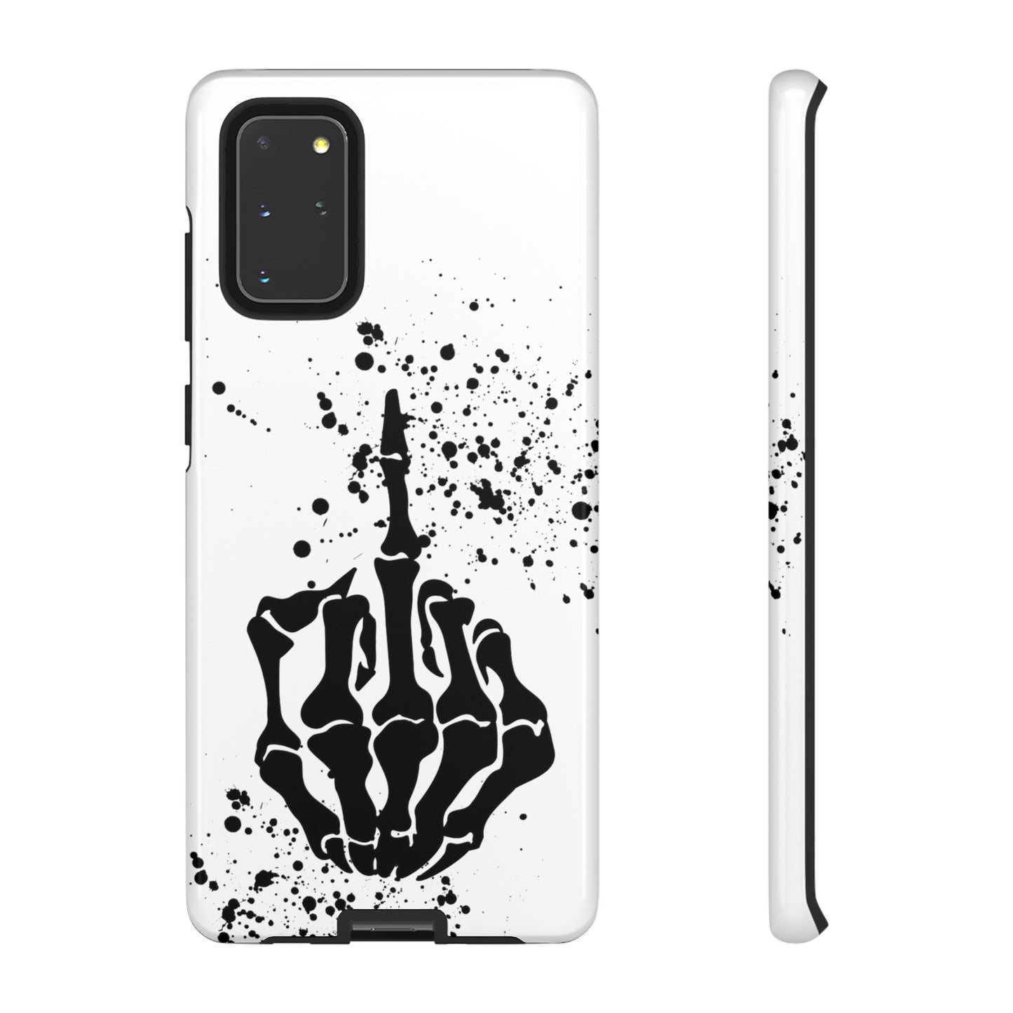 Skeleton, Finger Protective Case for Iphone, a Google and Samsung phones