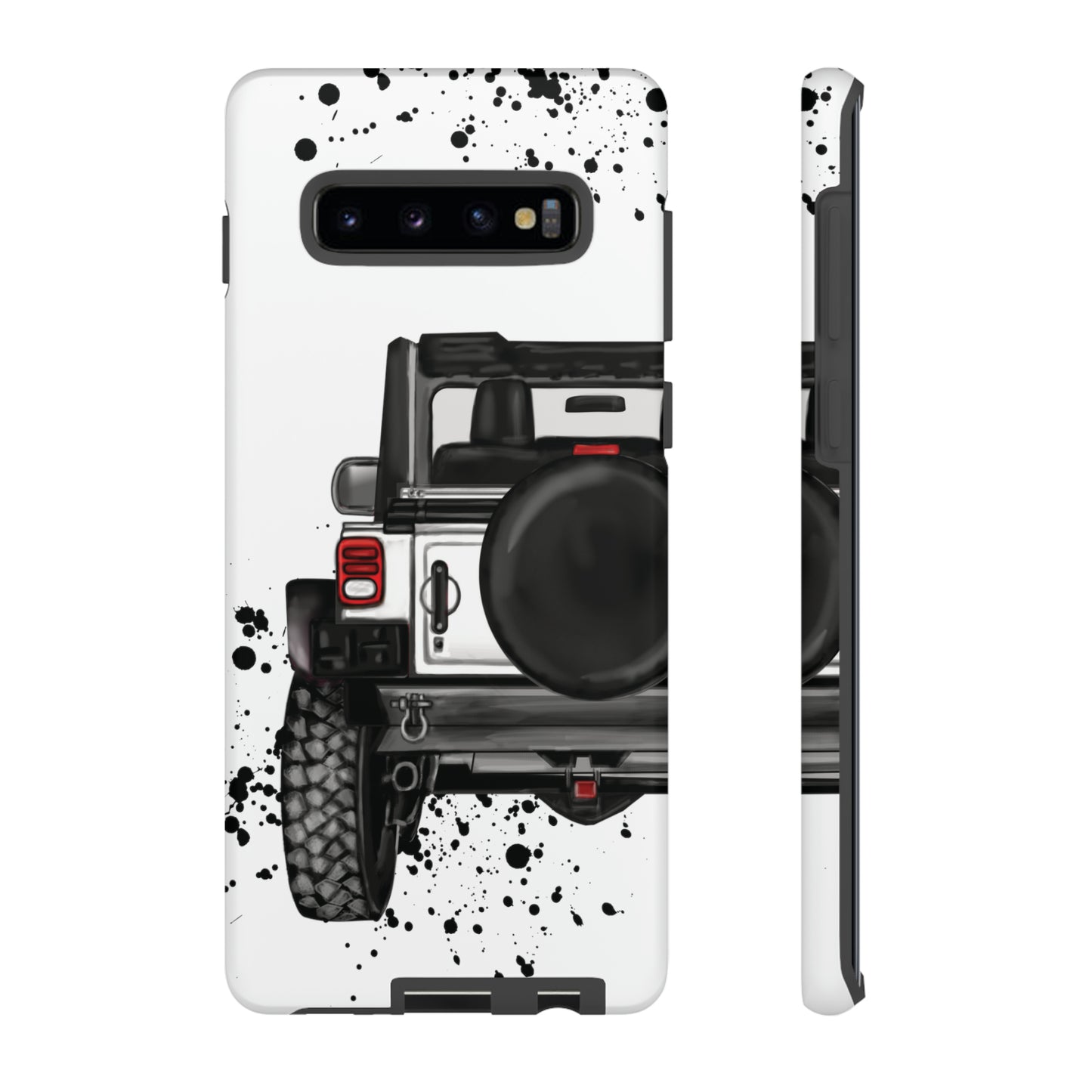 Off Road Life White Protective Case for Iphone, Google and Samsung