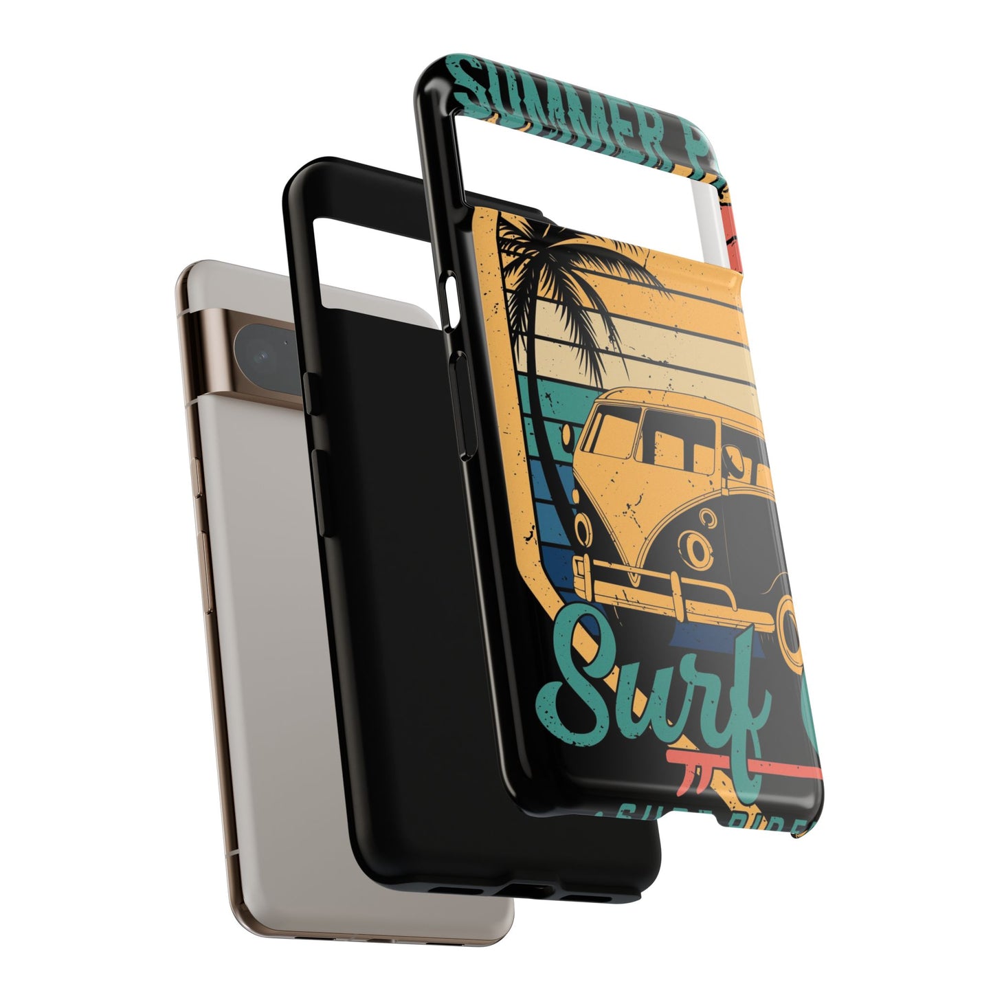 Retro Van Surf Summer Protective Phone Case