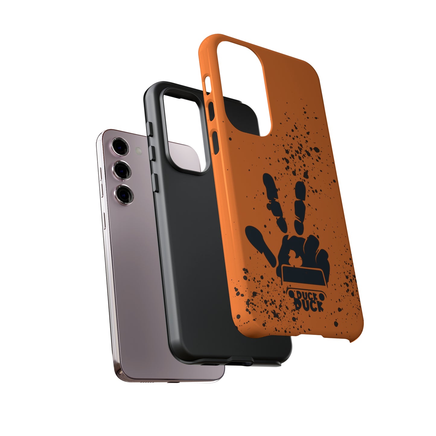 Duck Duck Orange Protective Phone Case for IPhone, Samsung and Google Phones