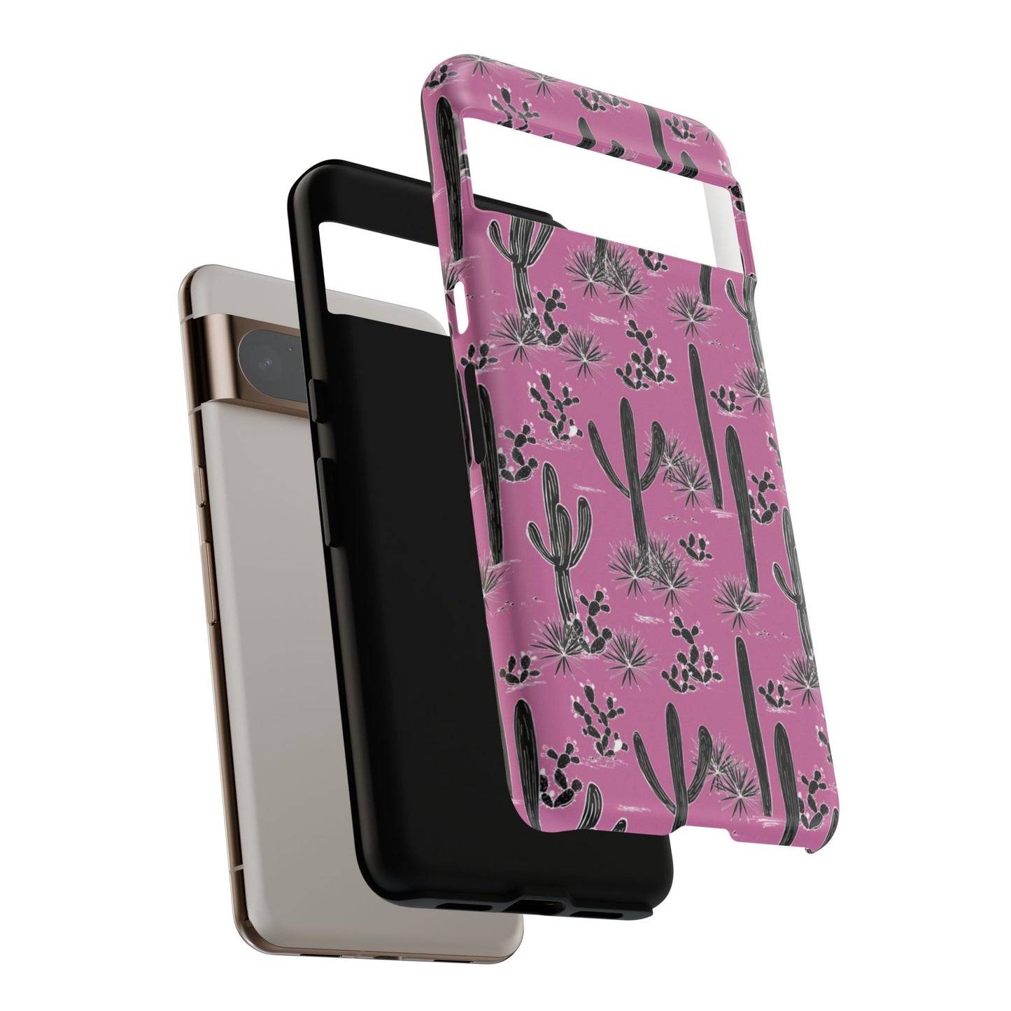 Pink Cactus Love Phone Case