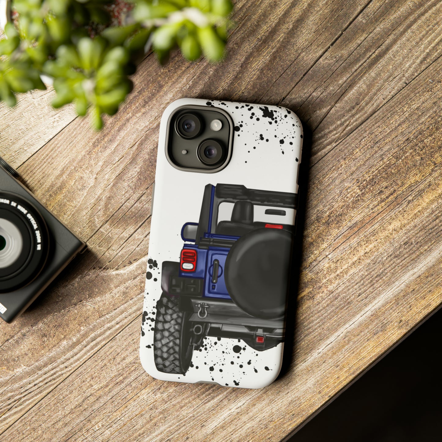 Off Road Life Dark Blue Protective Case for Iphone, Google and Samsung