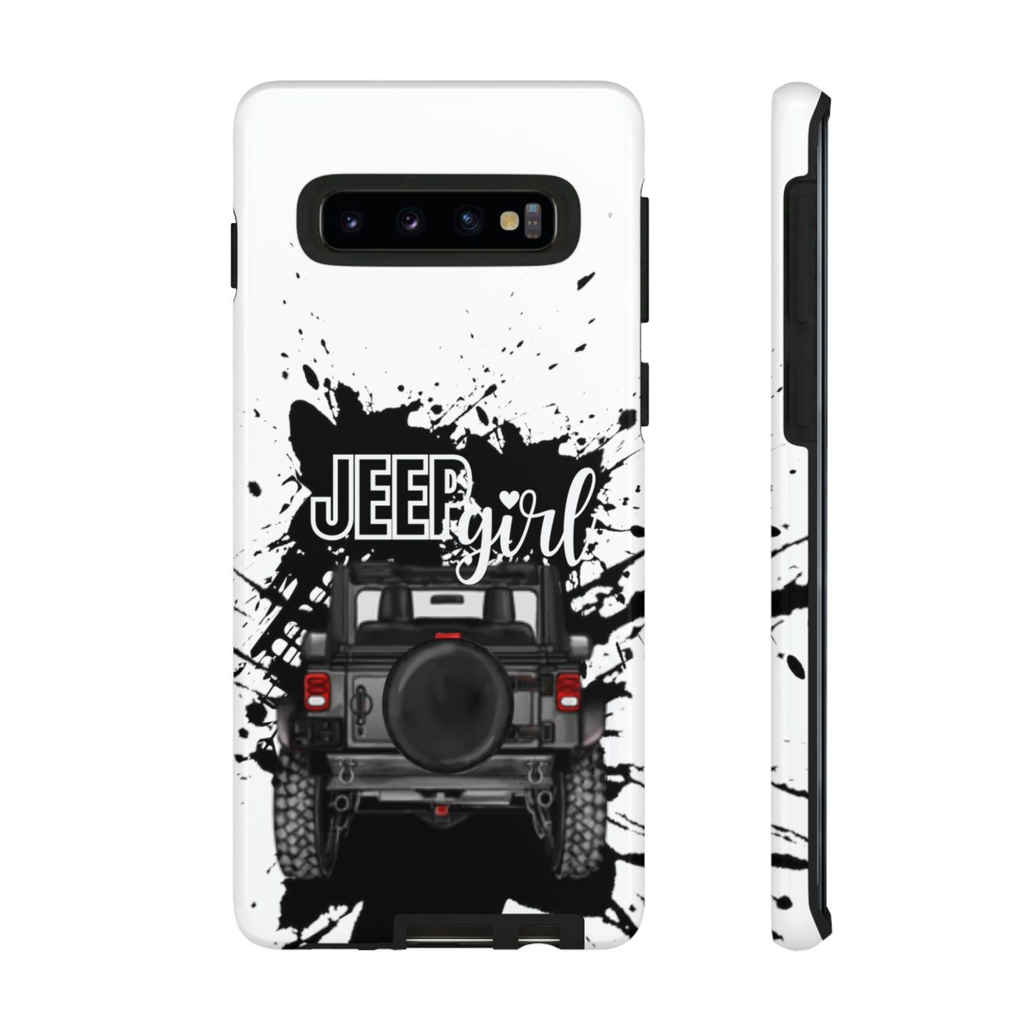 Off Road Girl Gray Tough Cases