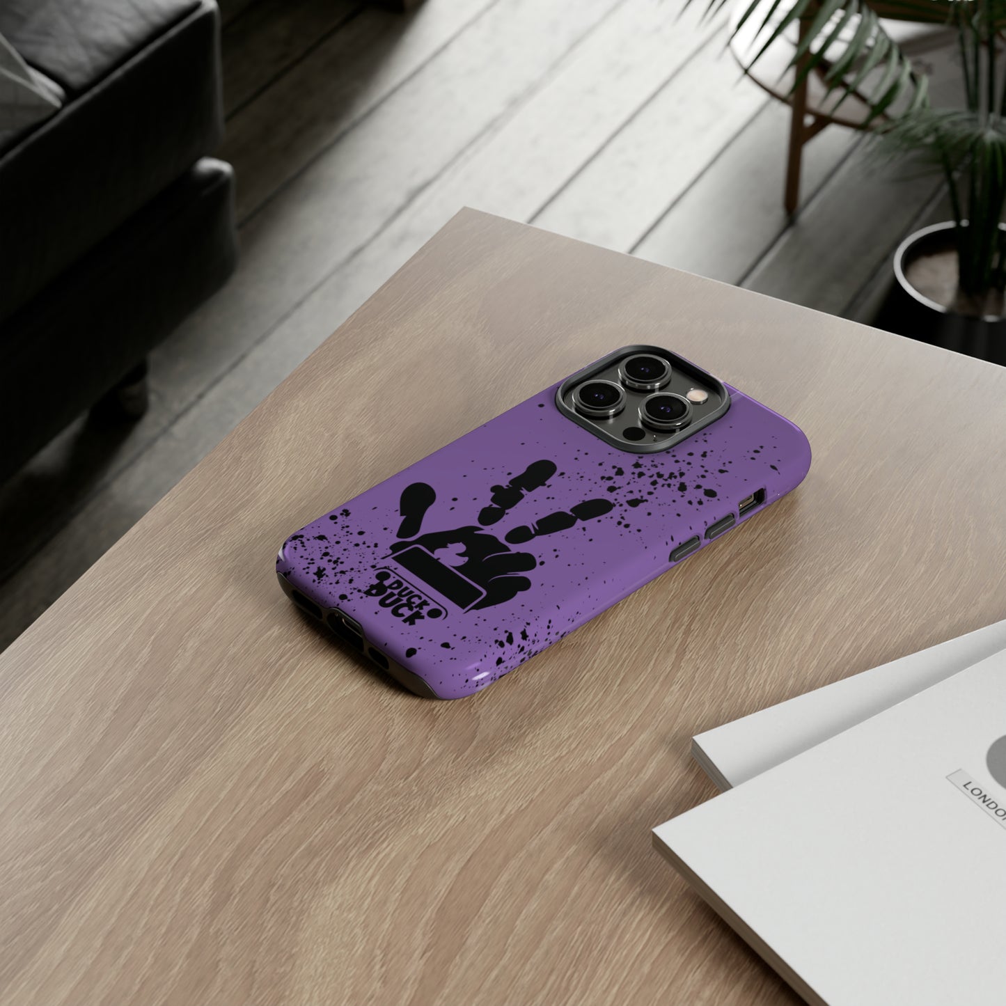 Duck Duck Purple Tough Cases