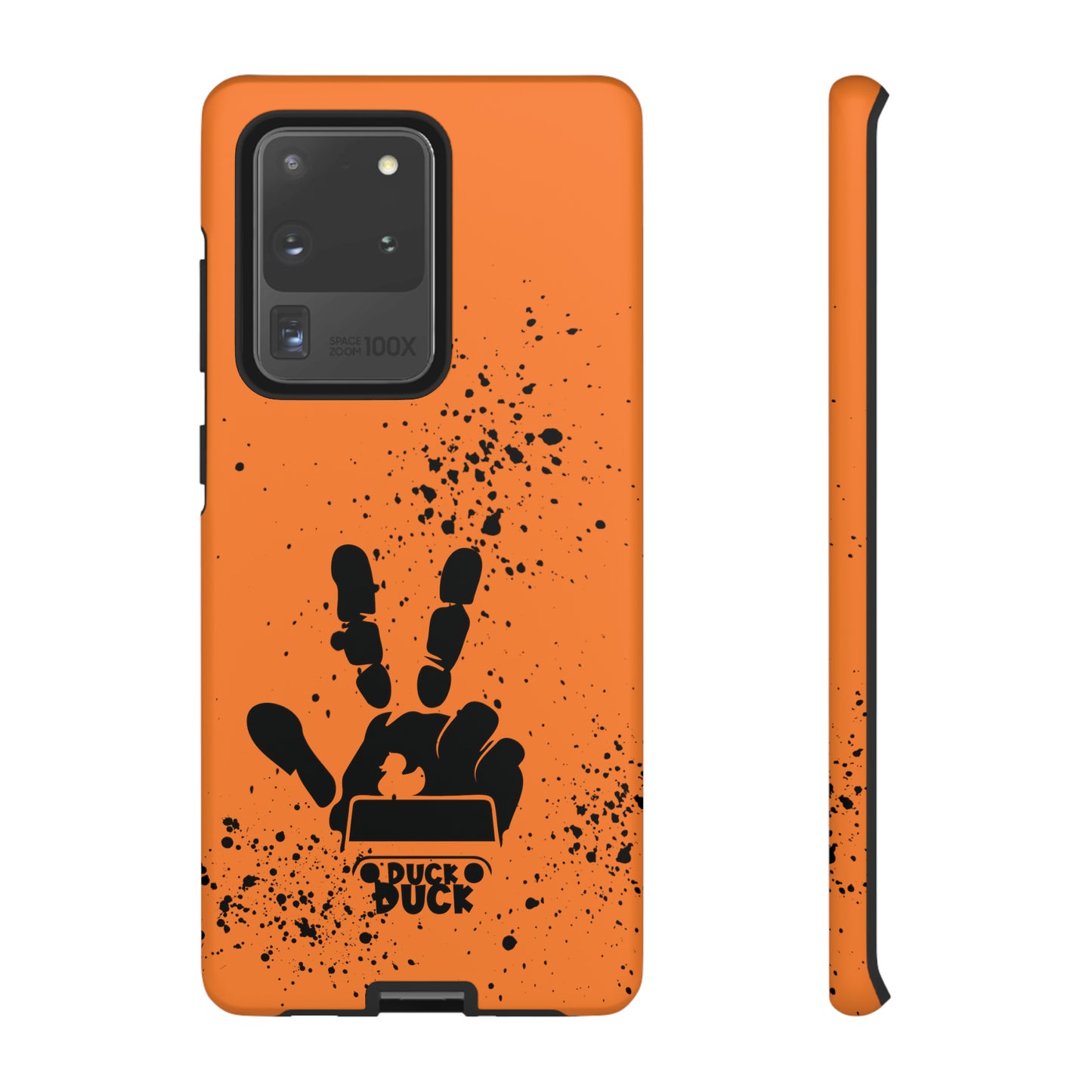 Duck Duck Orange Protective Phone Case for IPhone, Samsung and Google Phones