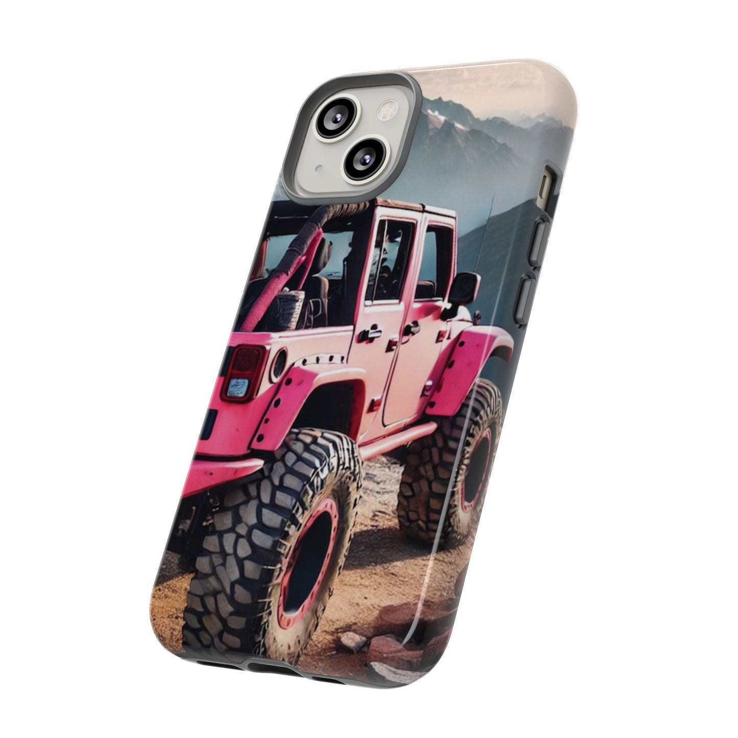 Pink Off Road Girl Phone Case
