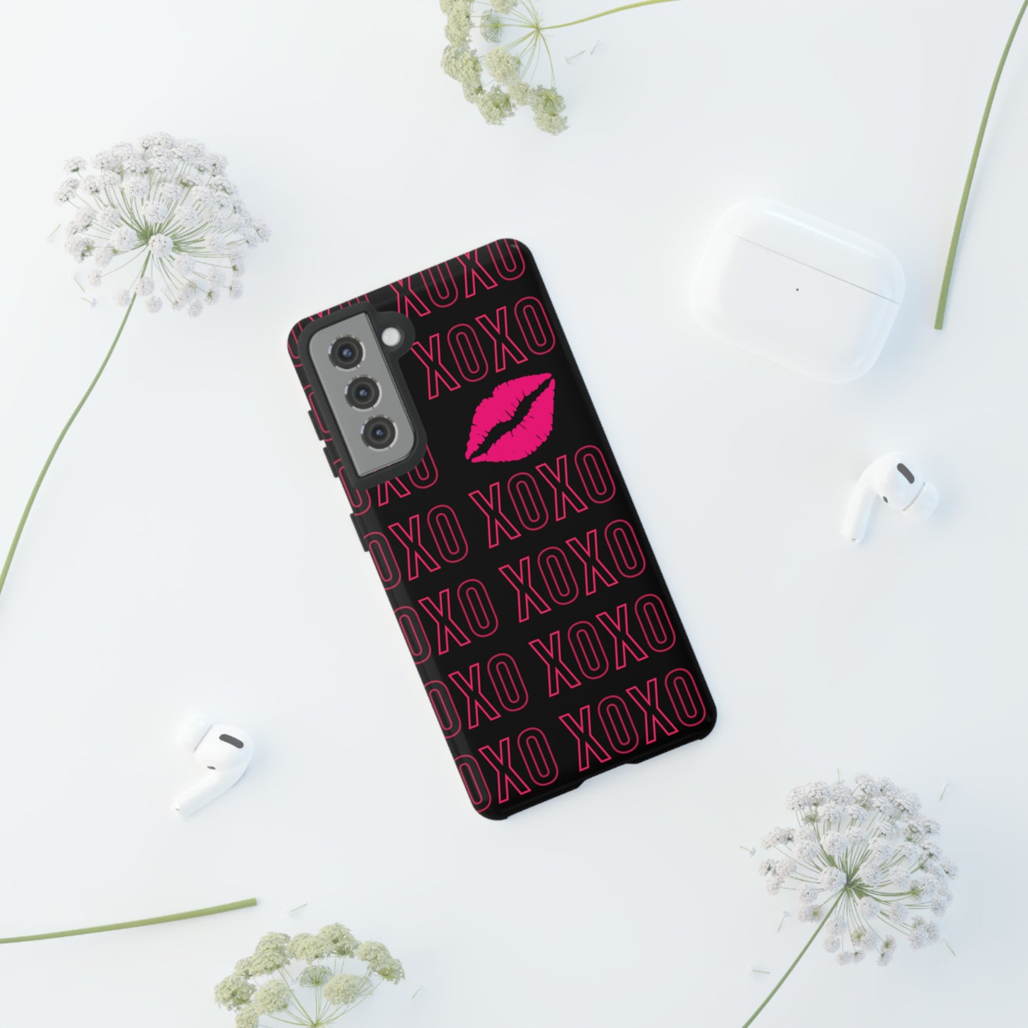 XOXO Kiss Protective Phone Case for IPhone, Samsung and Google phones