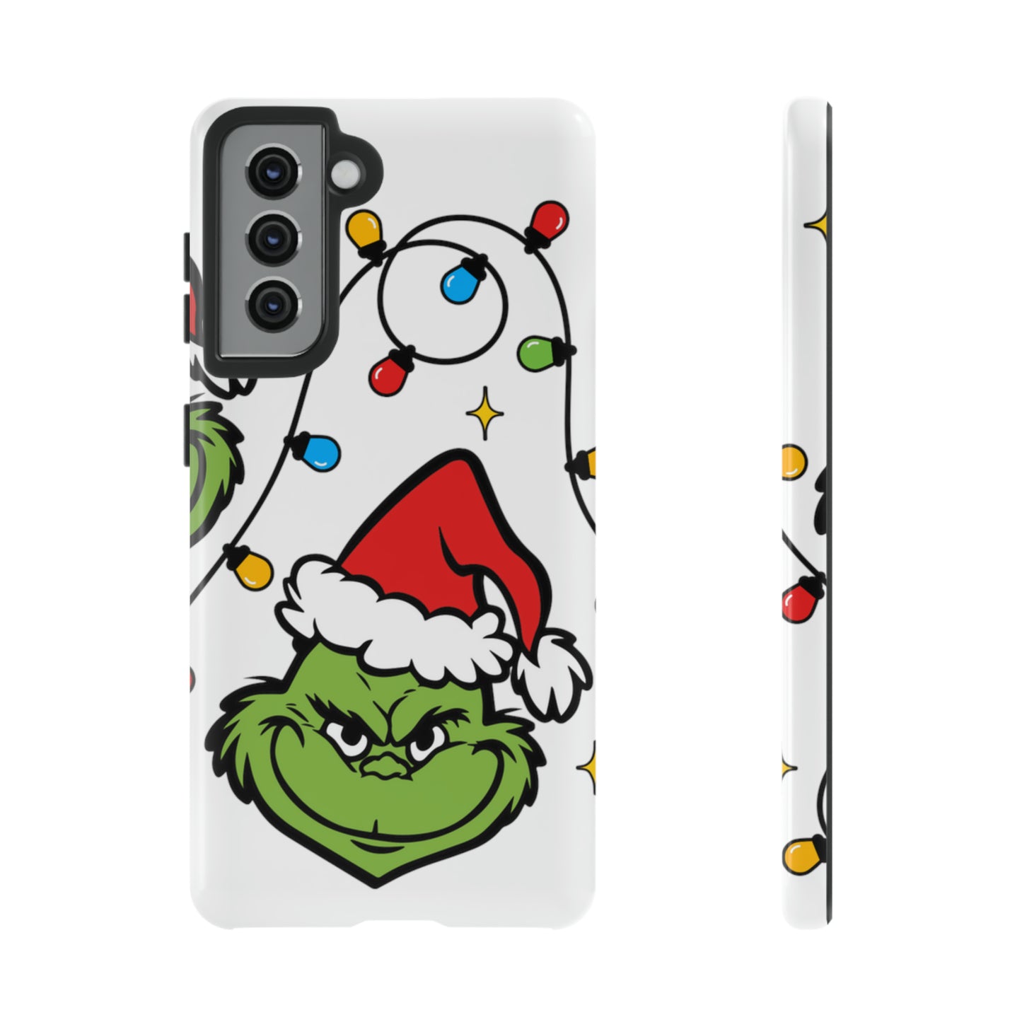 Grinchmas Lights Protective Case for IPhone, Samsung and Google Phones