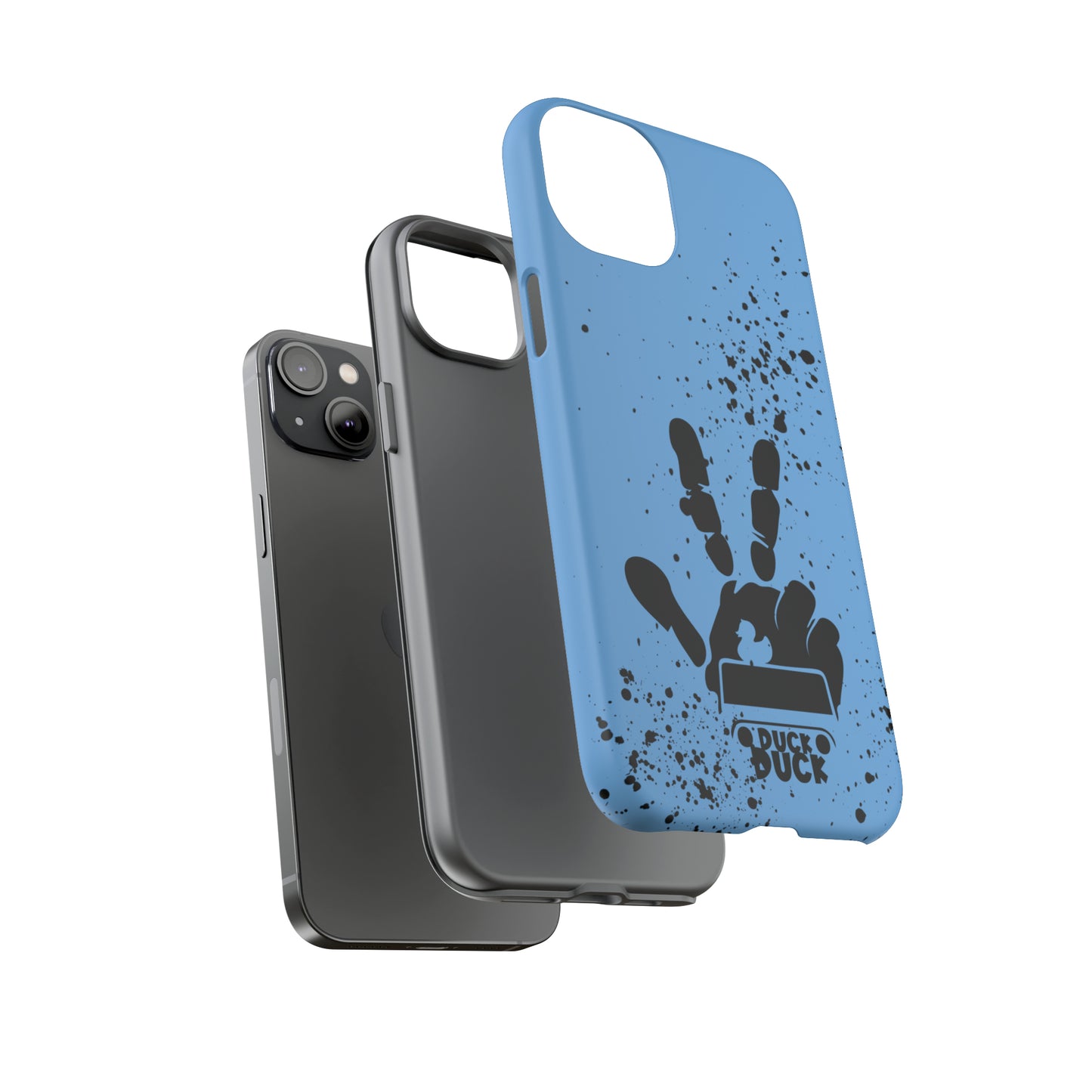 Duck Duck Blue Protective Phone Case for IPhone, Samsung and Google Phones