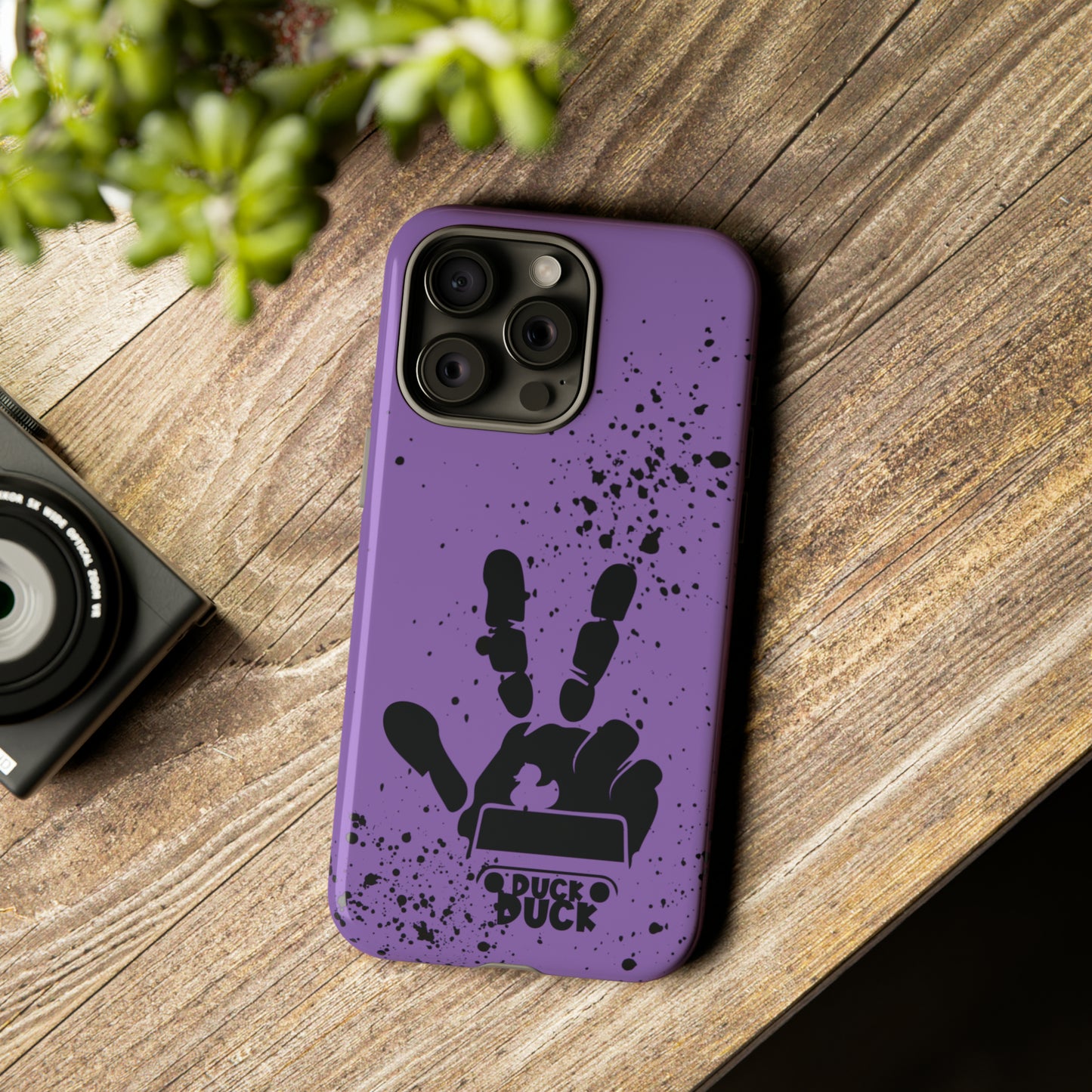 Duck Duck Purple Tough Cases