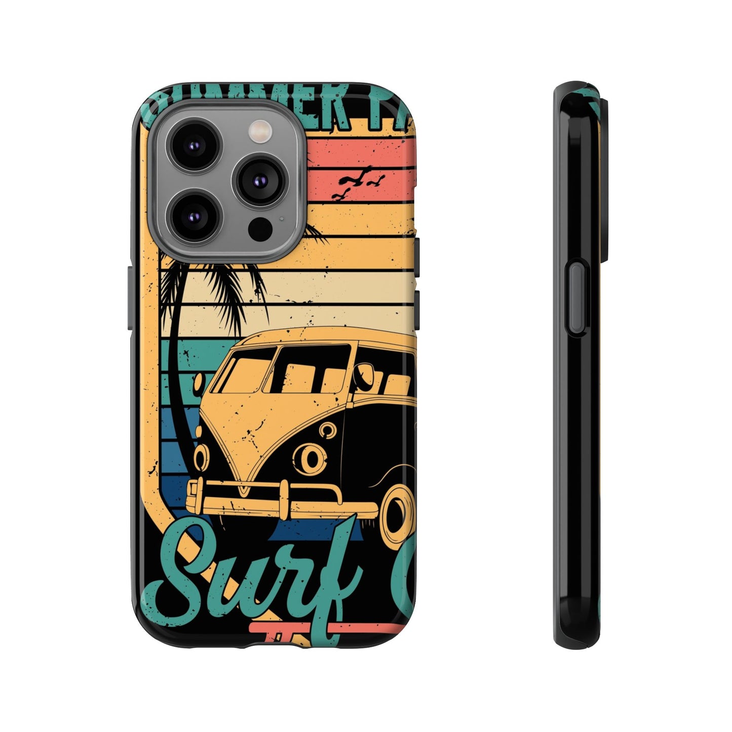 Retro Van Surf Summer Protective Phone Case