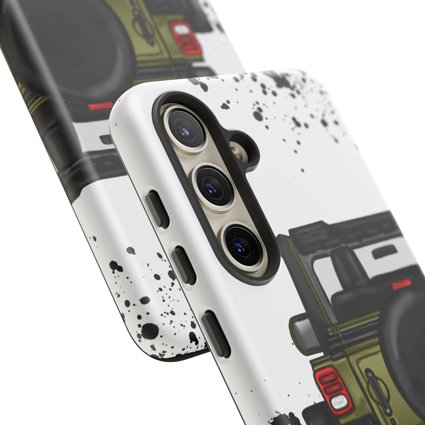 Off Road Life Army Green Protective Case for Iphone, Google and Samsung