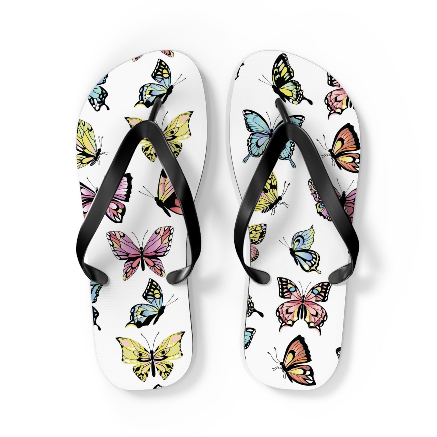 Butterfly Summer Flip Flops