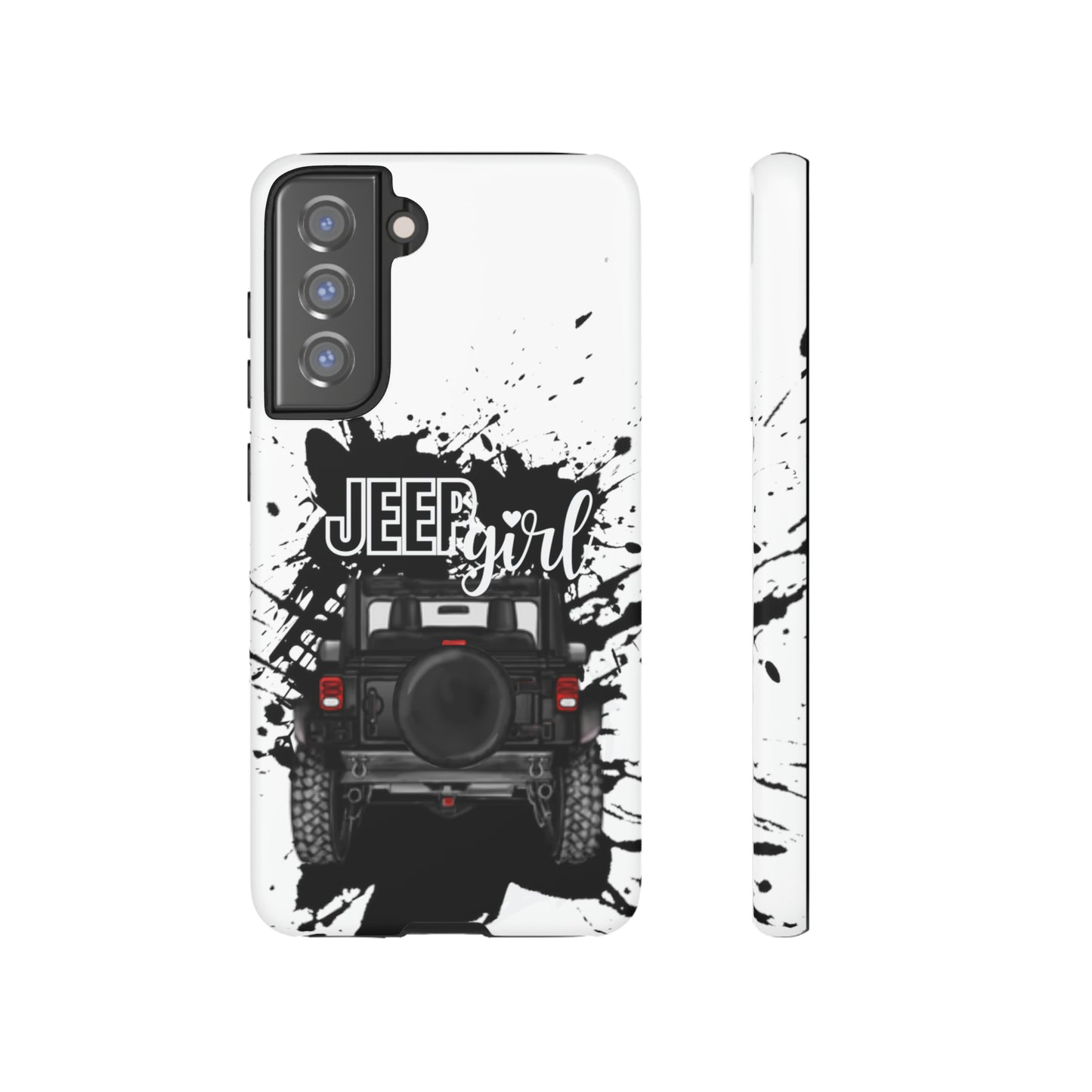 Off Road Girl Black Tough Cases