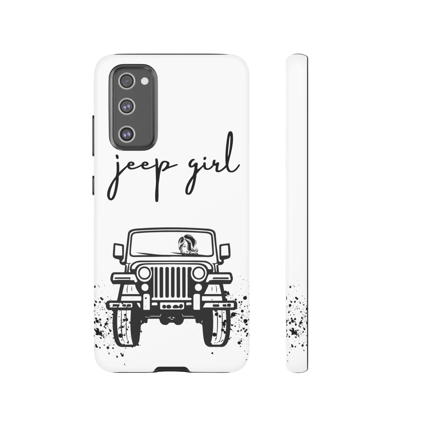 CJ Jeep Girl Phone Case