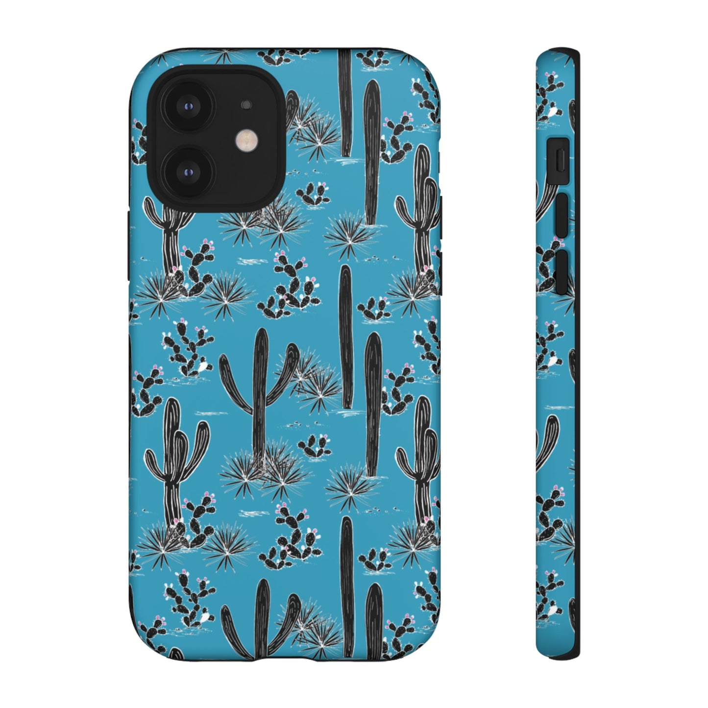 Turquoise Cactus Love Phone Case