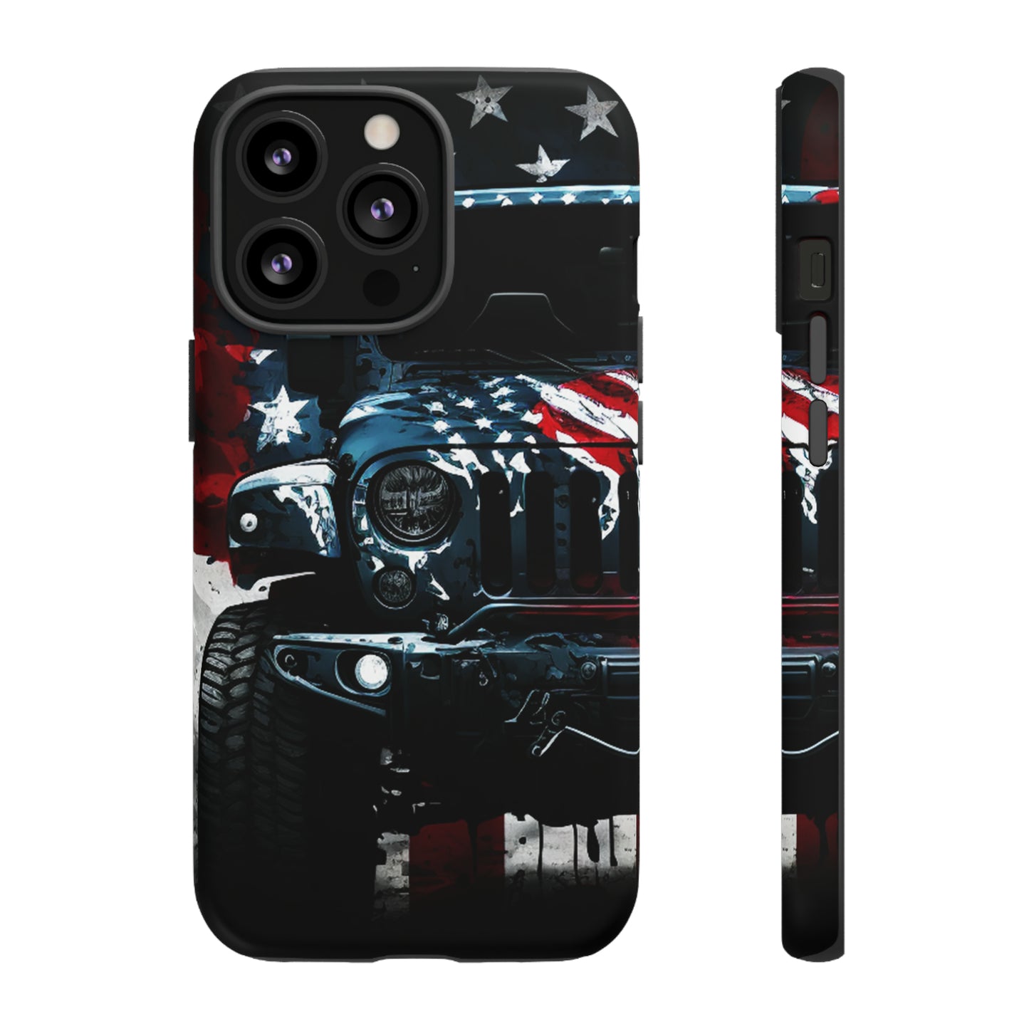 Off Roading Patriotic Protective Drop Proof Case Iphone, Samsung and Google phones