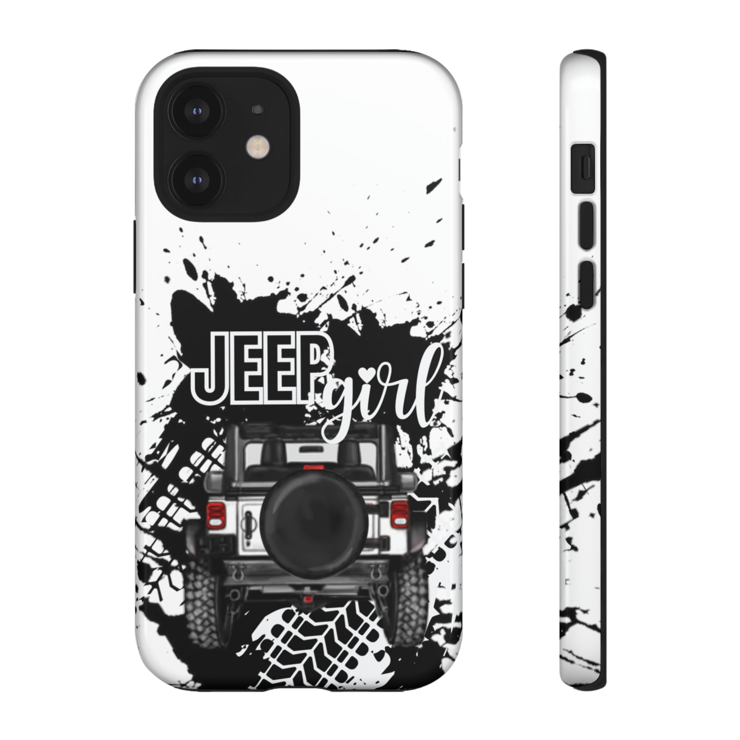 Off Road Girl White Tough Cases