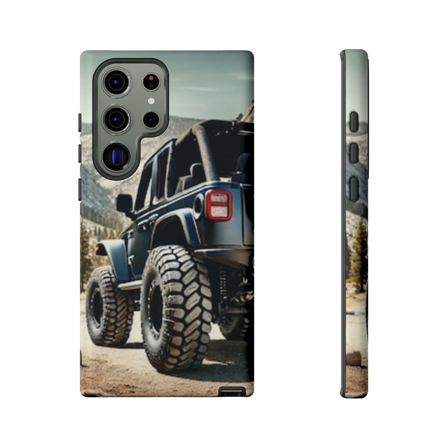 Blue Off Road Protective Phone Case