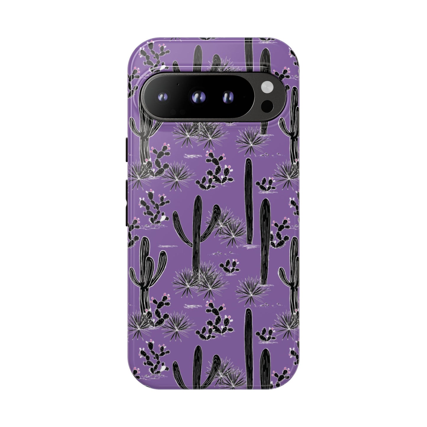 Purple Cactus Love Phone Case