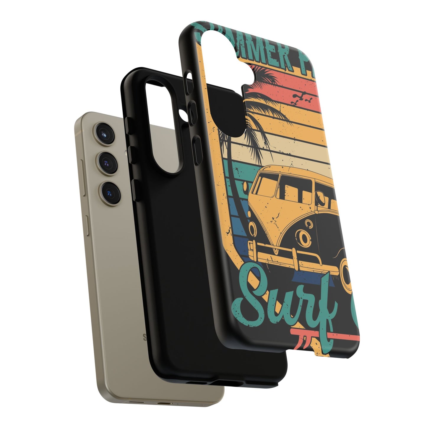 Retro Van Surf Summer Protective Phone Case