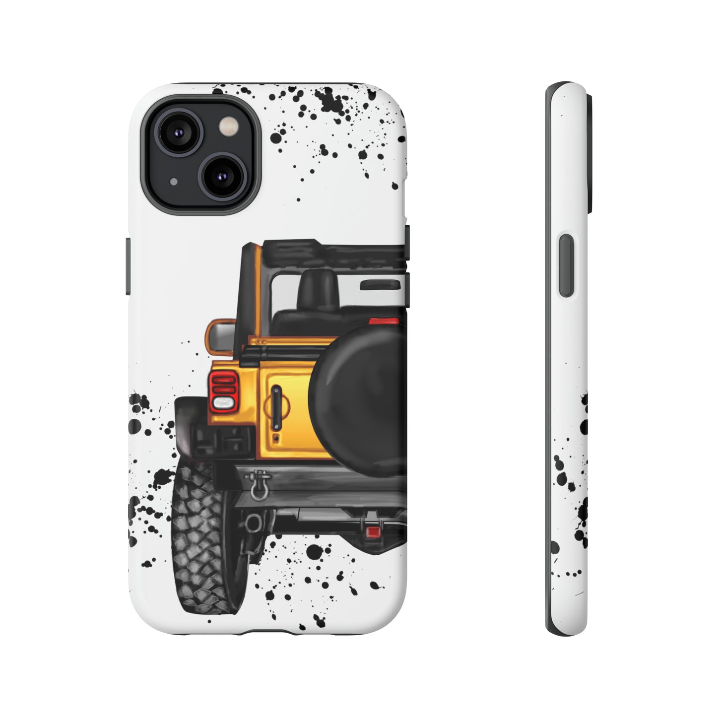 Off Road Life Yellow Protective Case for Iphone, Google and Samsung