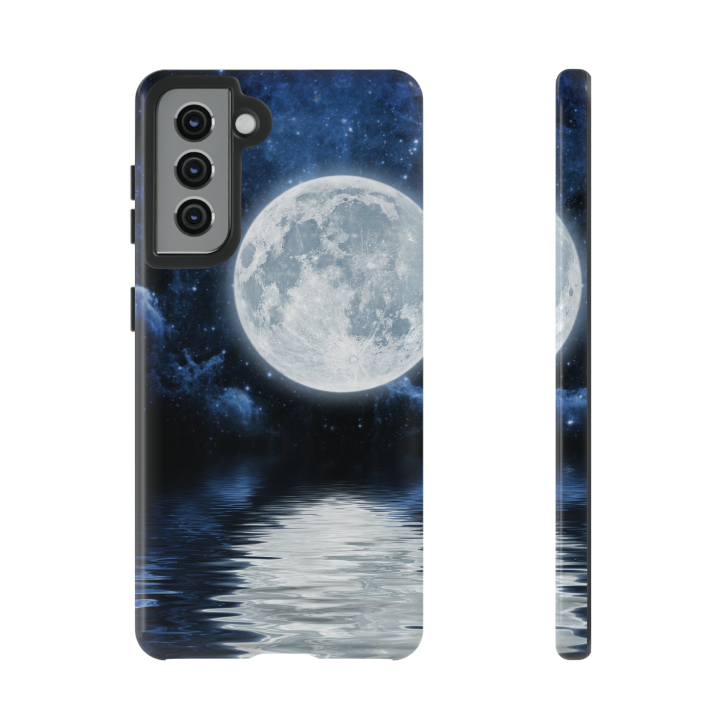 Moon Reflection Protective Phone Case for IPhone, Google and Samsung Phones