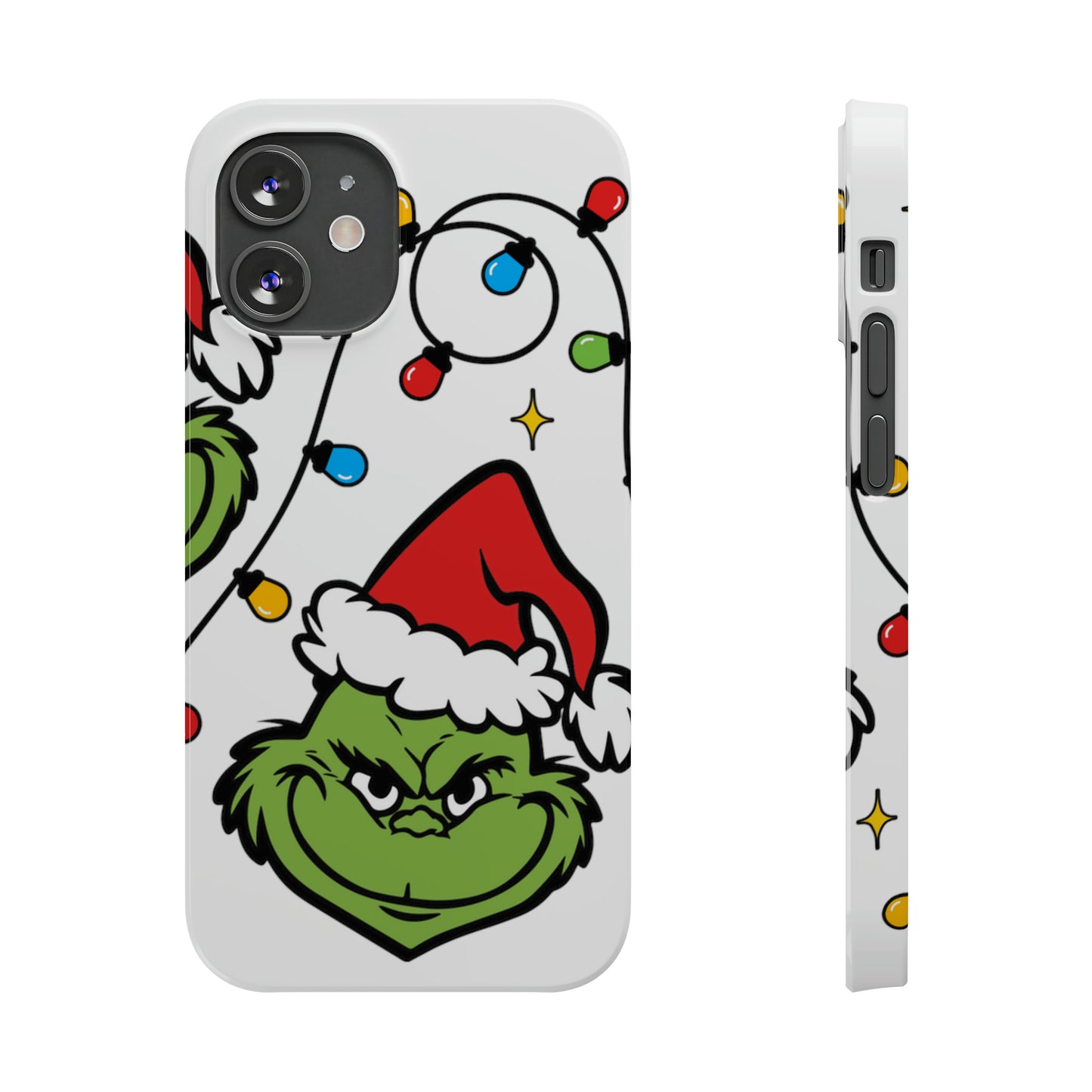 Grinchmas Lights Slim Phone Case for Iphone