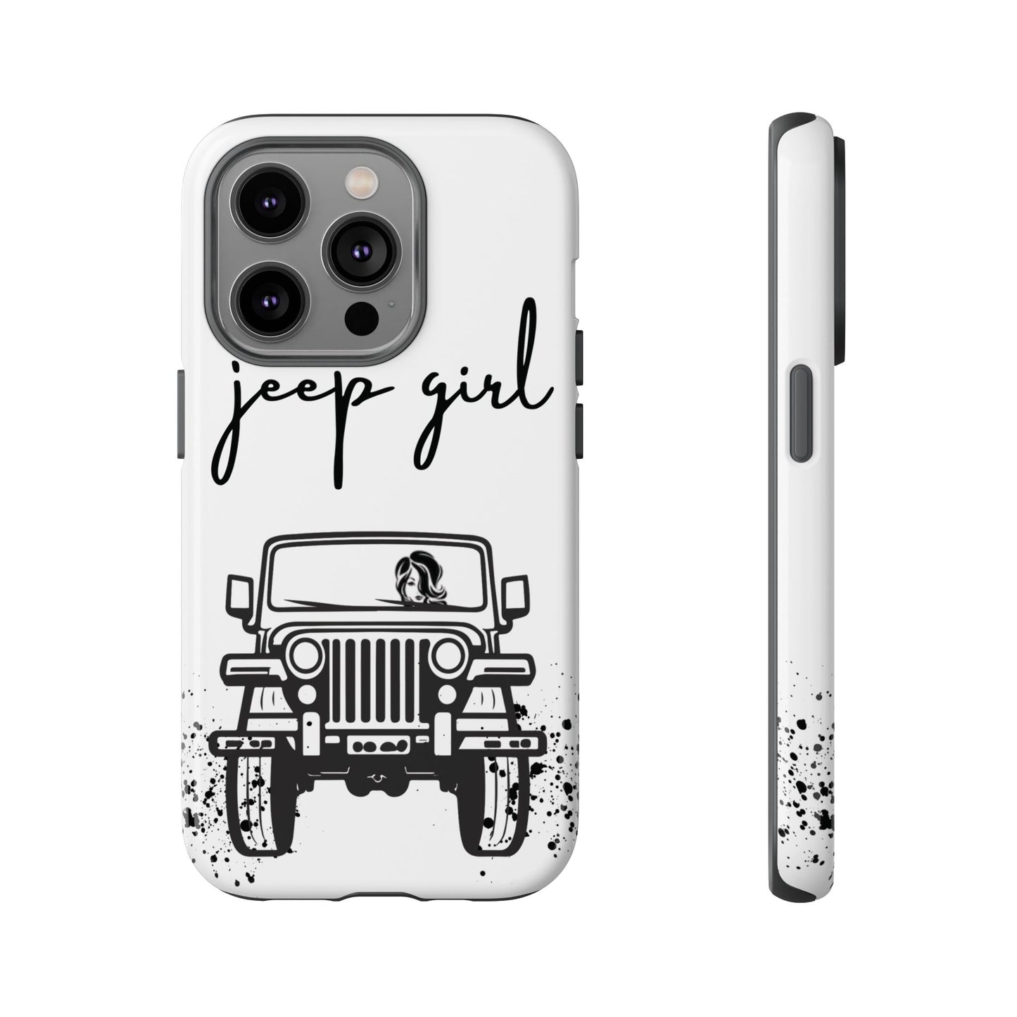 CJ Jeep Girl Phone Case