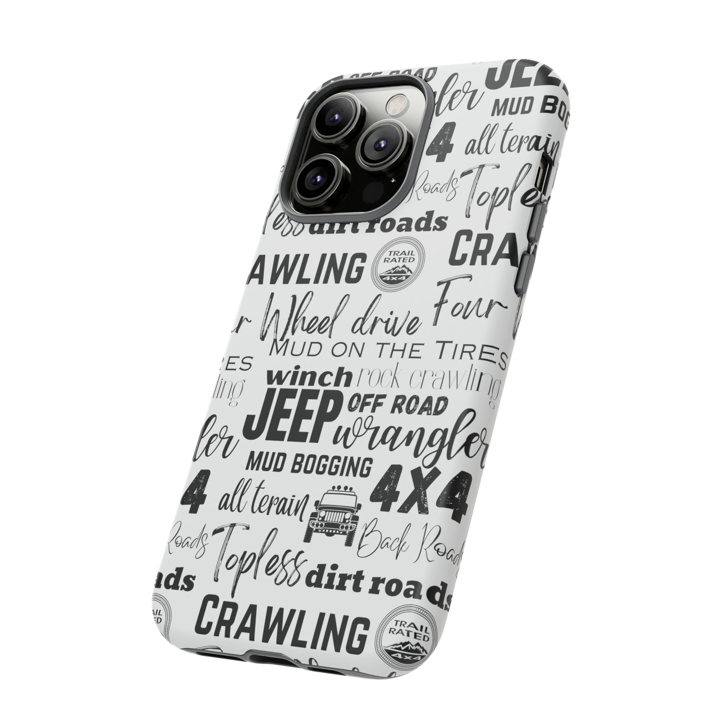 Off Road Subway Art Protective Phone Case for Iphone, Samsung and Google Phones