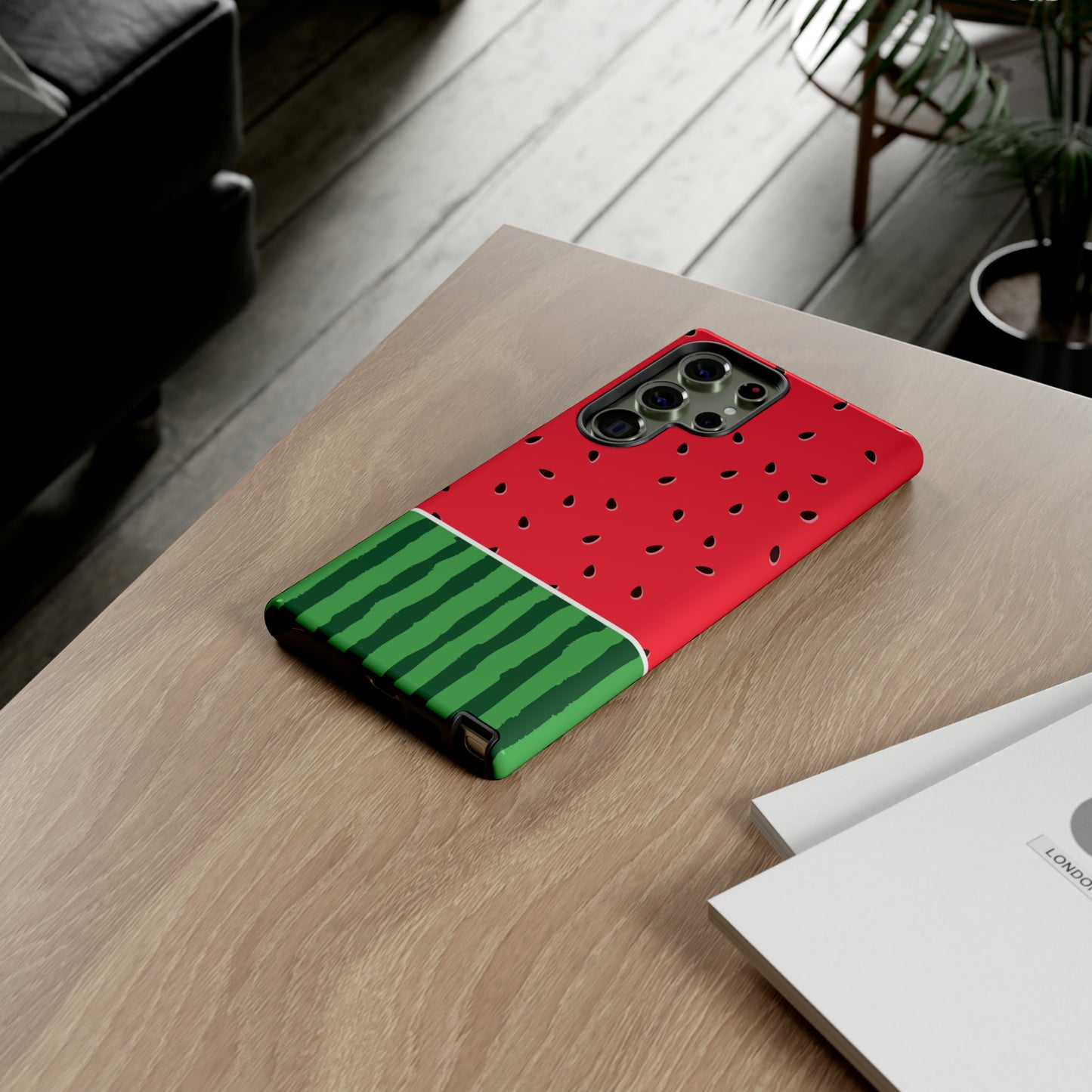 Adorable Watermelon Protective Phone Case for Google, Iphone, and Samsung Phone Cases