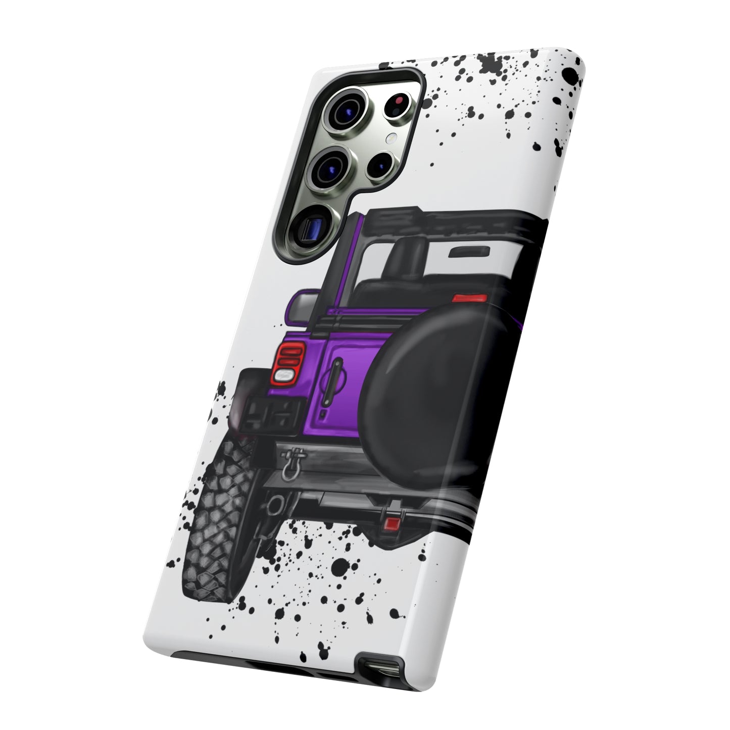 Off Road Life Purple Protective Case for Iphone, Google and Samsung