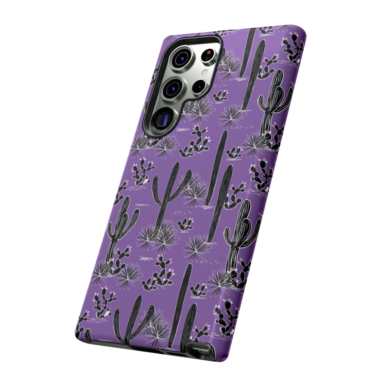 Purple Cactus Love Phone Case