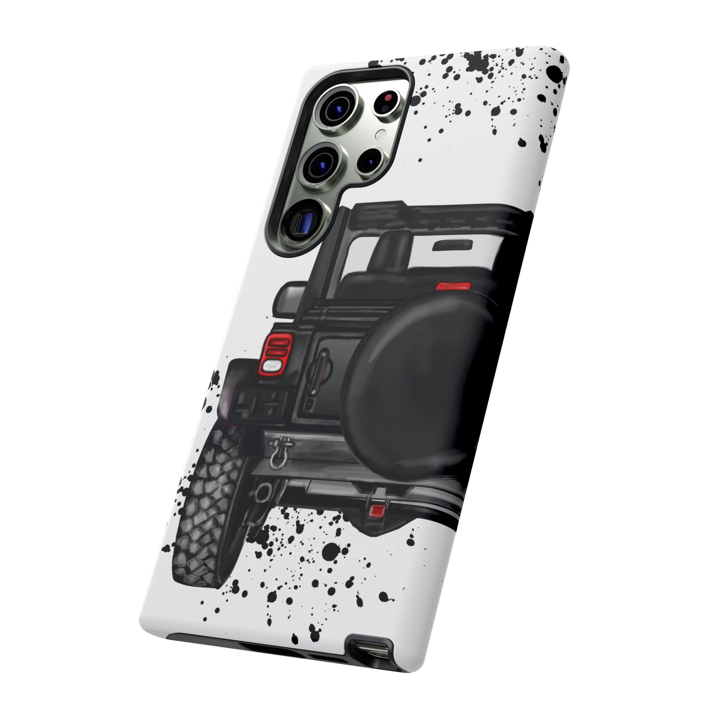 Off Road Life Black Protective Case for Iphone, Google and Samsung