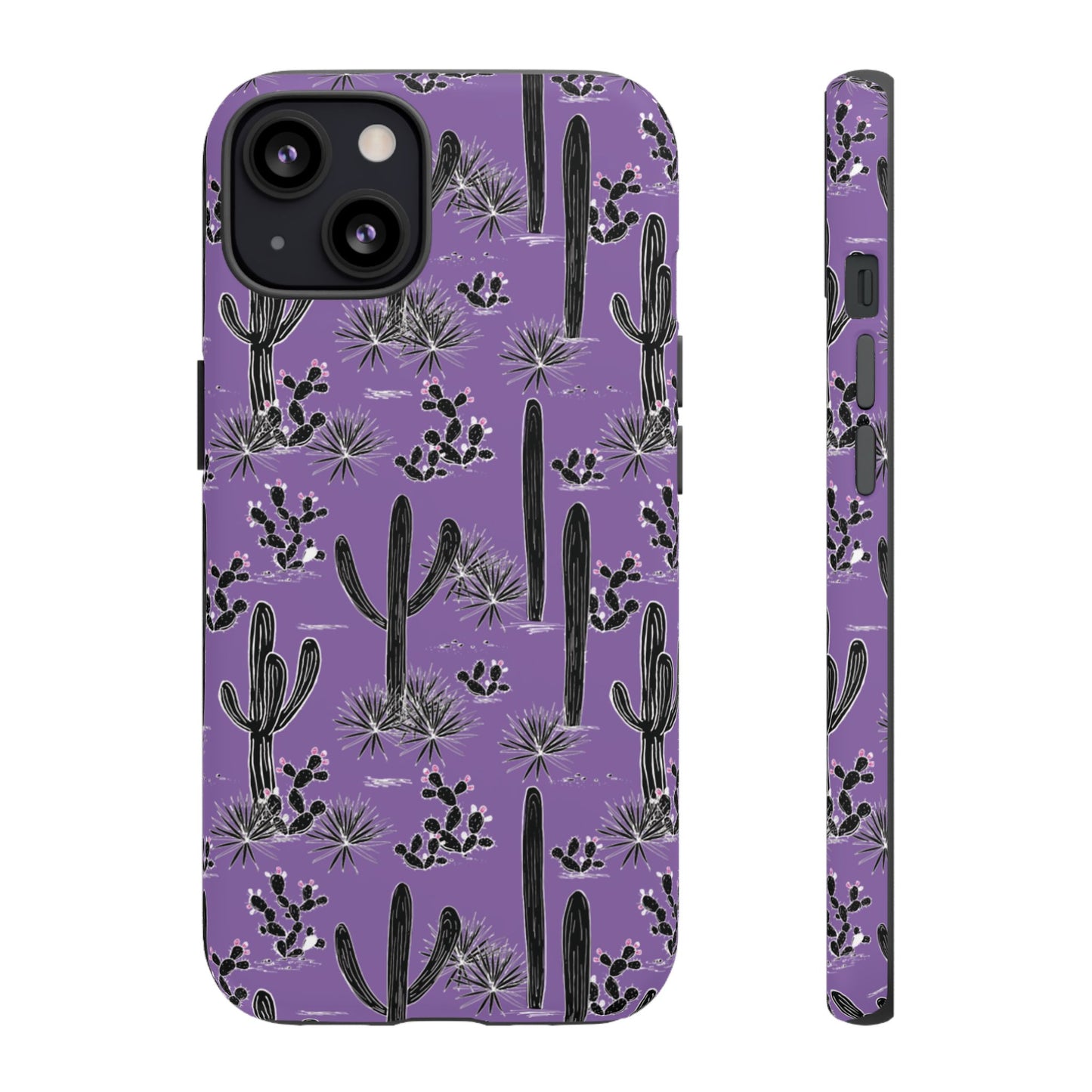 Purple Cactus Love Phone Case